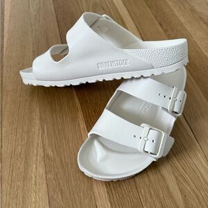 Birkenstock White Sandals